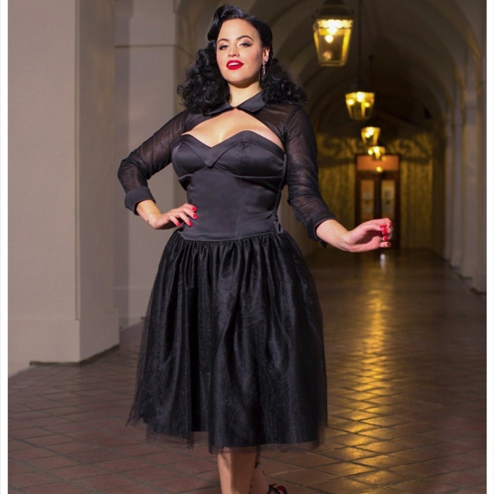 Pinup girl clothing Bernadette dress